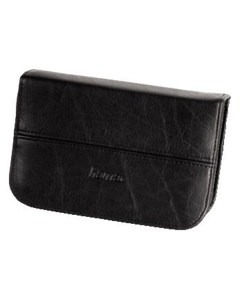 Hama 00047153 memory card case 5 cards Koskin Black
