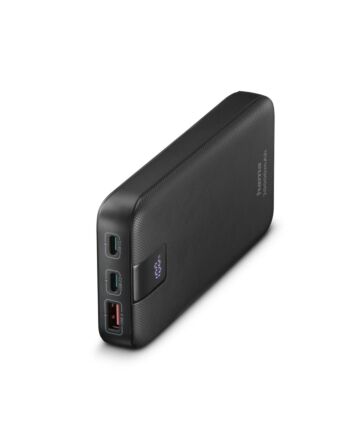 Hama 00201719 power bank Lithium Polymer (LiPo) 20000 mAh Anthracite
