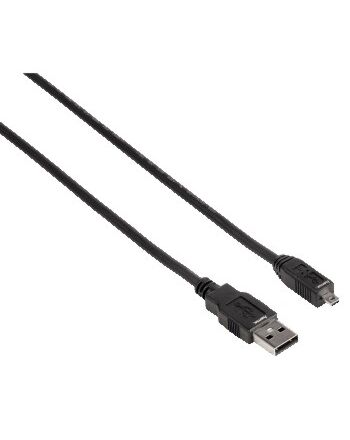 Hama USB 2.0 Cable, 1.8m USB cable USB A Black