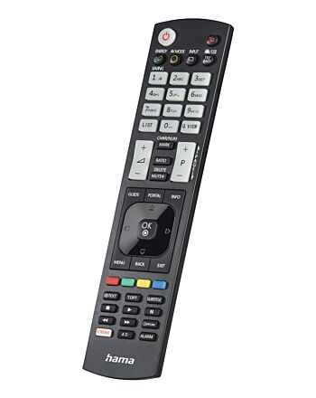 Hama 00221061 remote control IR Wireless TV Press buttons
