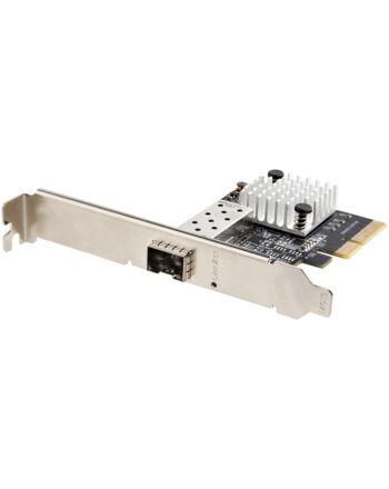 StarTech.com 10G PCIe SFP+ Card - Single SFP+ Port Network Adapter - Open SFP+ for MSA-Compliant Modules/Direct-Attach Cables - 10 Gigabit Fiber PCIe NIC - PCI Express SFP+ Network Card