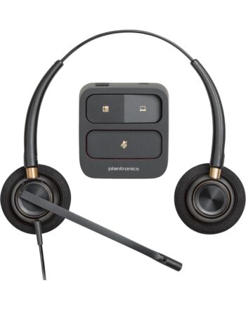 POLY EncorePro 520 Binaural Headset +Quick Disconnect