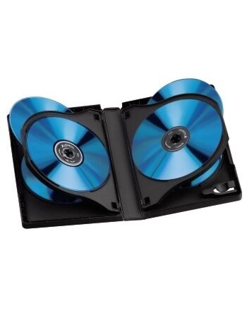 Hama DVD Box 6, Black, Pack - 3 pieces 6 discs