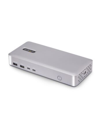 StarTech.com USB4 Docking Station, USB-C 40Gbps, Dual Video HDMI, Up to 2x 4K 60Hz 4:4:4 (RGB) or 2x 4K 120Hz 4:2:2, Multi-Monitor Dock, 6x USB, 2.5GbE, 100W PD