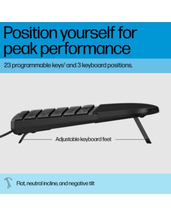 HP 485 Comfort Wired Keyboard