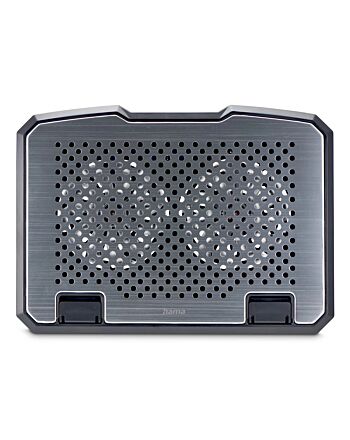 Hama Aluminium laptop cooling pad 39.6 cm (15.6") Black