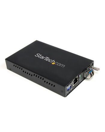 StarTech.com 1000 Mbps Gigabit Single Mode Fiber Media Converter LC 40 km