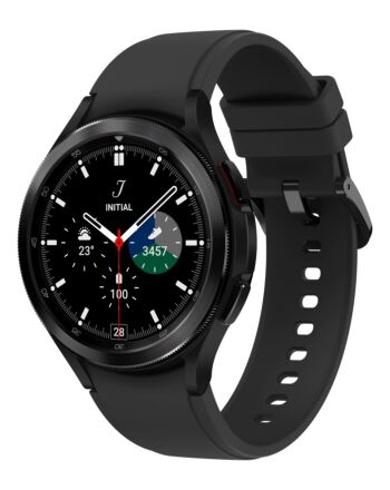 Samsung Galaxy Watch4 Classic 3.56 cm (1.4") OLED 46 mm Digital 450 x 450 pixels Touchscreen Black Wi-Fi GPS (satellite)