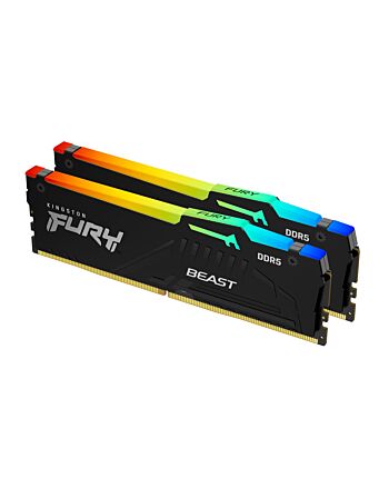 Kingston Technology FURY Beast 32GB 6000MT/s DDR5 CL36 DIMM (Kit of 2) RGB EXPO