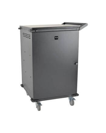 Tripp Lite CSCXB36AC Multi-Device Charging Cart, 36 AC Outlets, Chromebooks and Laptops, 230V, BS 1363, Black