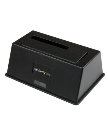 StarTech.com Single Bay USB 3.0 to SATA Hard Drive Docking Station, USB 3.0 (5 Gbps) Hard Drive Dock, External 2.5/3.5" SATA I/II/III HDD/SSD Docking Station, Top-Loading Hard Drive Bay
