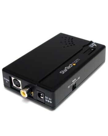 StarTech.com Composite and S-Video to HDMI Converter with Audio