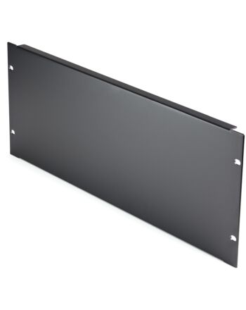 StarTech.com 4U Blank Panel for 19 inch Rack - Rack Mount Blanking Panel for Server/Network Racks, Enclosures & Cabinets - 4RU Rack Filler Panel/Spacer/Plates - Solid Panel - Steel