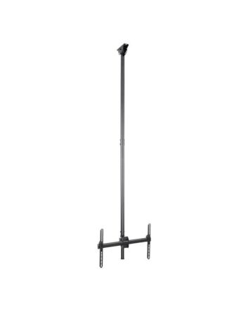 StarTech.com TV Ceiling Mount - Full-Motion Universal Hanging Single Screen Mount with Adjustable Telescopic Long Pole - Tilt / Swivel - VESA Bracket for 32”-75" Displays