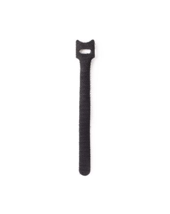StarTech.com 6in Hook and Loop Cable Ties - 50 Pack - Black - Reusable Cable Straps - Adjustable and Flexible - Cord Organizer Tie/Wraps for Cable Management - Wire Loop Ties