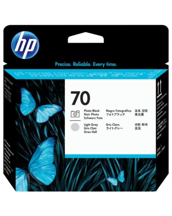 HP 70 Photo Black and Light Gray DesignJet Printhead