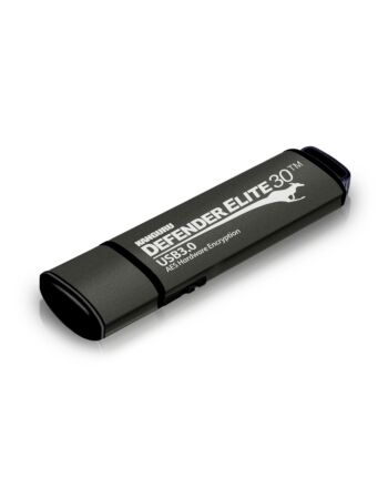 iStorage Kanguru Defender Elite30, Hardware Encrypted, Secure, SuperSpeed USB 3.0 Flash Drive, 512G