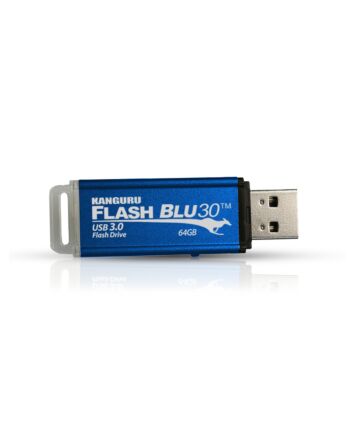 iStorage Kanguru FlashBlu30 with Physical Write Protect Switch SuperSpeed USB3.0 Flash Drive
