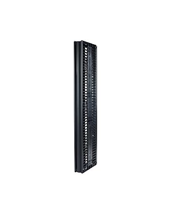 APC Valueline, Vertical Cable Manager for 2 & 4 Post Racks, 84"H X 6"W, Double-Sided with Doors