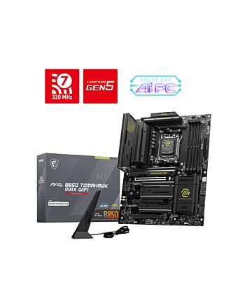 MSI MAG B850 TOMAHAWK MAX WIFI motherboard AMD B850 Socket AM5 ATX