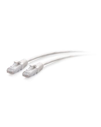 C2G 0.3m Cat6a Snagless Unshielded (UTP) Slim Ethernet Patch Cable - White