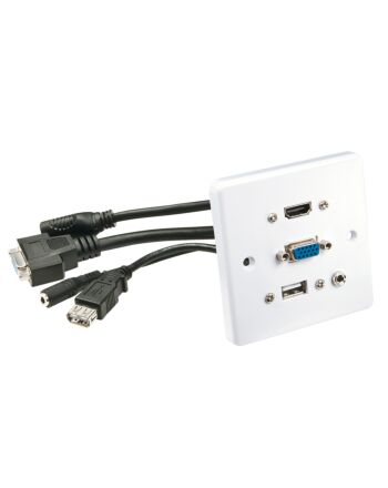 Lindy Multi AV Faceplate