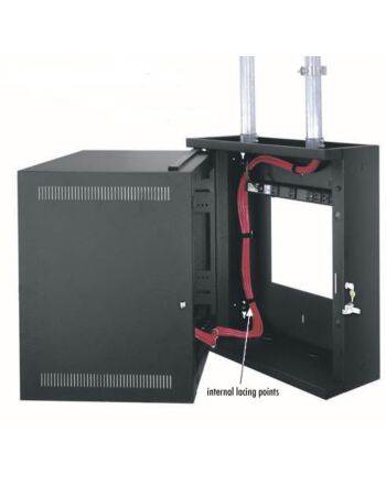 Middle Atlantic Products EWR Series Sectional Wall Mount Rack 17" 16U Wall mounted rack Black