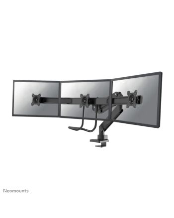 Neomounts NM-D775DX3BLACK Monitor arm 17-27" - gas spring - Topfix - 180°-stop
