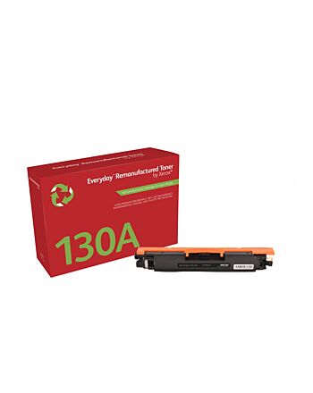 Everyday Remanufactured Everyday™ Black Remanufactured Toner by Xerox compatible with HP 130A (CF350A), Standard capacity