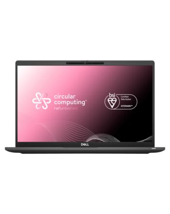 Circular Computing BSI certified Dell Latitude 7420 Refurbished Laptop, Intel Core i5 11th Gen, 16GB, 256GB SSD, 14” Full HD, Windows 11 Pro. The highest quality refurbished laptops in the world.