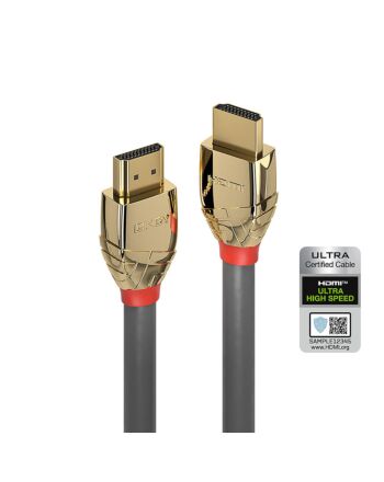 Lindy 3m Ultra High Speed HDMI Cable, Gold Line