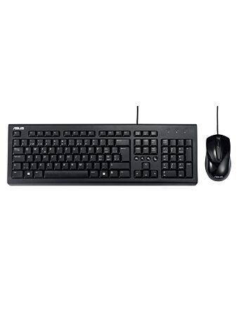 ASUS U2000 +MOUSE keyboard Mouse included Home USB QWERTY UK English Black