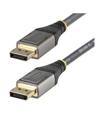 StarTech.com 6ft (2m) VESA Certified DisplayPort 1.4 Cable - 8K 60Hz HDR10 - Ultra HD 4K 120Hz Video - DP 1.4 Cable / Cord - For Monitors/Displays - DisplayPort to DisplayPort Cable - M/M
