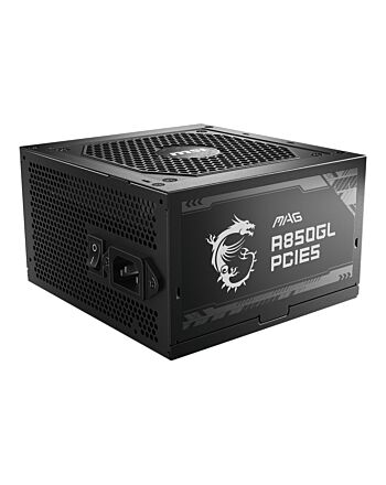 MSI MAG A850GL PCIE5 power supply unit 850 W 20+4 pin ATX ATX Black
