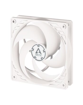 ARCTIC P12 PWM PST (White/White) Pressure-optimised 120 mm Fan with PWM PST