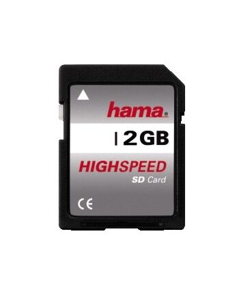 Hama HighSpeed SecureDigital Card 2 GB SD
