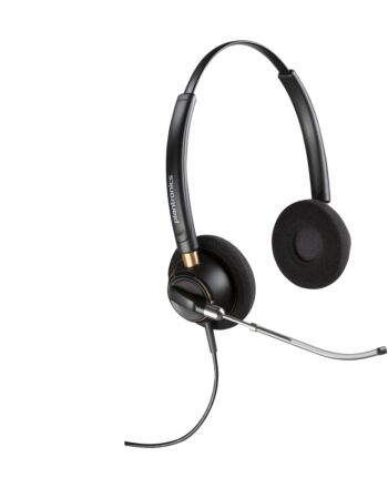 POLY EncorePro 520V Binaural Headset VoiceTube +Quick Disconnect