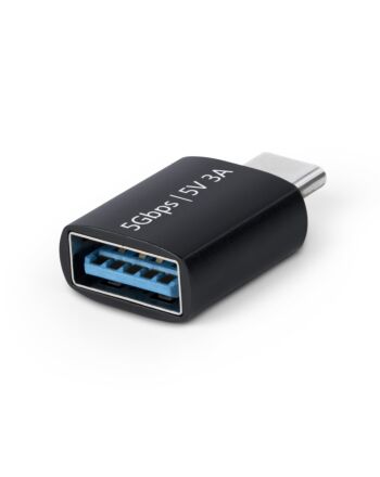 StarTech.com USB-C to USB-A Adapter, USB 5Gbps, Compact USB-C Male to USB-A Female Adapter, Durable Metal Housing, M/F