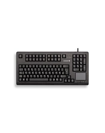 CHERRY TouchBoard G80-11900 Corded Keyboard with Touchpad, Black, USB, (QWERTY - UK)