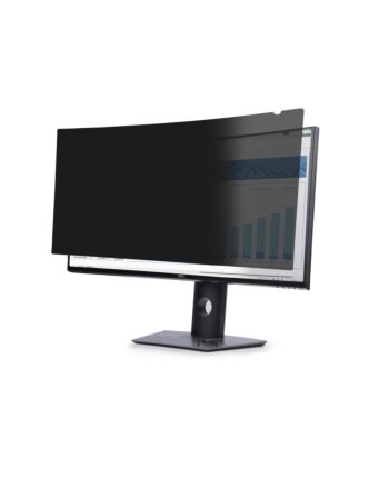 StarTech.com Privacy Screen For Dell P3424WE Curved Ultrawide 21:9 Monitor, Double-Sided Filter Matte/Glossy, Computer Monitor Screen Protector, TAA-Compliant