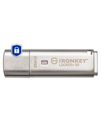 Kingston Technology IronKey 256GB Locker Plus 50 AES Encryption