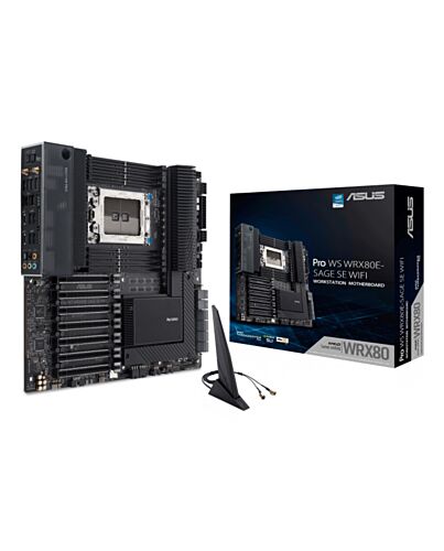 ASUS WRX80E-SAGE SE WIFI AMD WRX80 Socket SP3 Extended ATX PRO WS WRX80E-SAGE SEWIFI