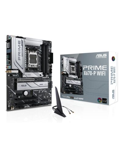 ASUS PRIME X670-P WIFI AMD X670 Socket AM5 ATX 90MB1BV0-M0EAY0