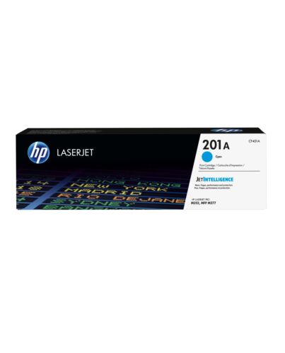 HP 201A Cyan Original LaserJet Toner Cartridge CF401A