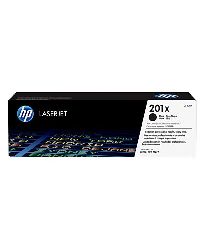 HP 201X High Yield Black Original LaserJet Toner Cartridge CF400X