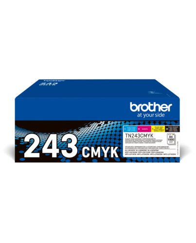 Brother TN-243CMYK toner cartridge 1 pc(s) Original Black, Cyan, Magenta, Yellow TN243CMYK