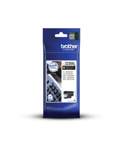 Brother LC-3239XLBK ink cartridge 1 pc(s) Original High (XL) Yield Black LC3239XLBK