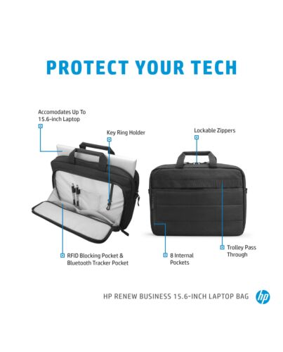 HP Renew Business 15.6-inch Laptop Bag 3E5F8AA