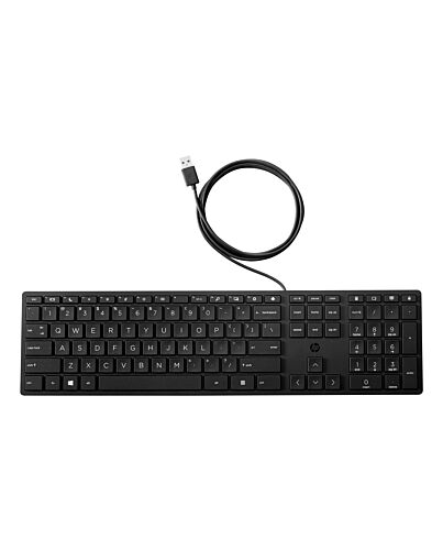 HP Wired Desktop 320K Keyboard 9SR37AA#ABU