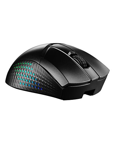 MSI CLUTCH GM51 LIGHTWEIGHT WIRELESS mouse Gaming Right-hand RF Wireless + Bluetooth + USB Type-C Optical 26000 DPI S12-4300080-C54